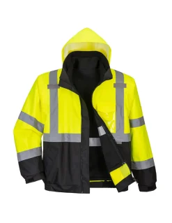 Blouson De Signalisation 3 En 1 Multi Intempéries EN20471 Classe 3 S165 Portwest
