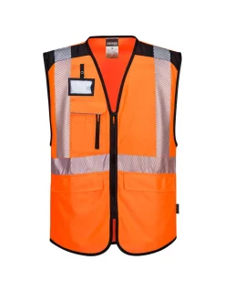 Bodywarmer Haute Visibilité EN20471 Multi Poches PW308 Portwest