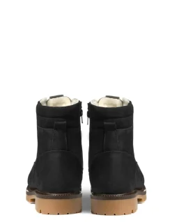 Bottes Canadiennes homme Hiver à Lacets Anfibio 100 % Laine Naturelle Homme