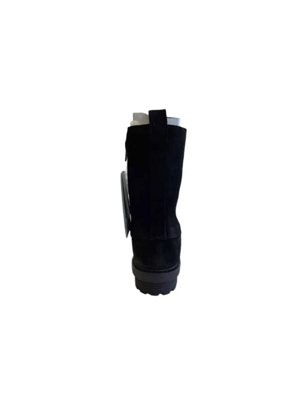 Bottes Hiver Canadiennes Femme Anfibio Bree Cuir Doublées 100% Laine Naturelle