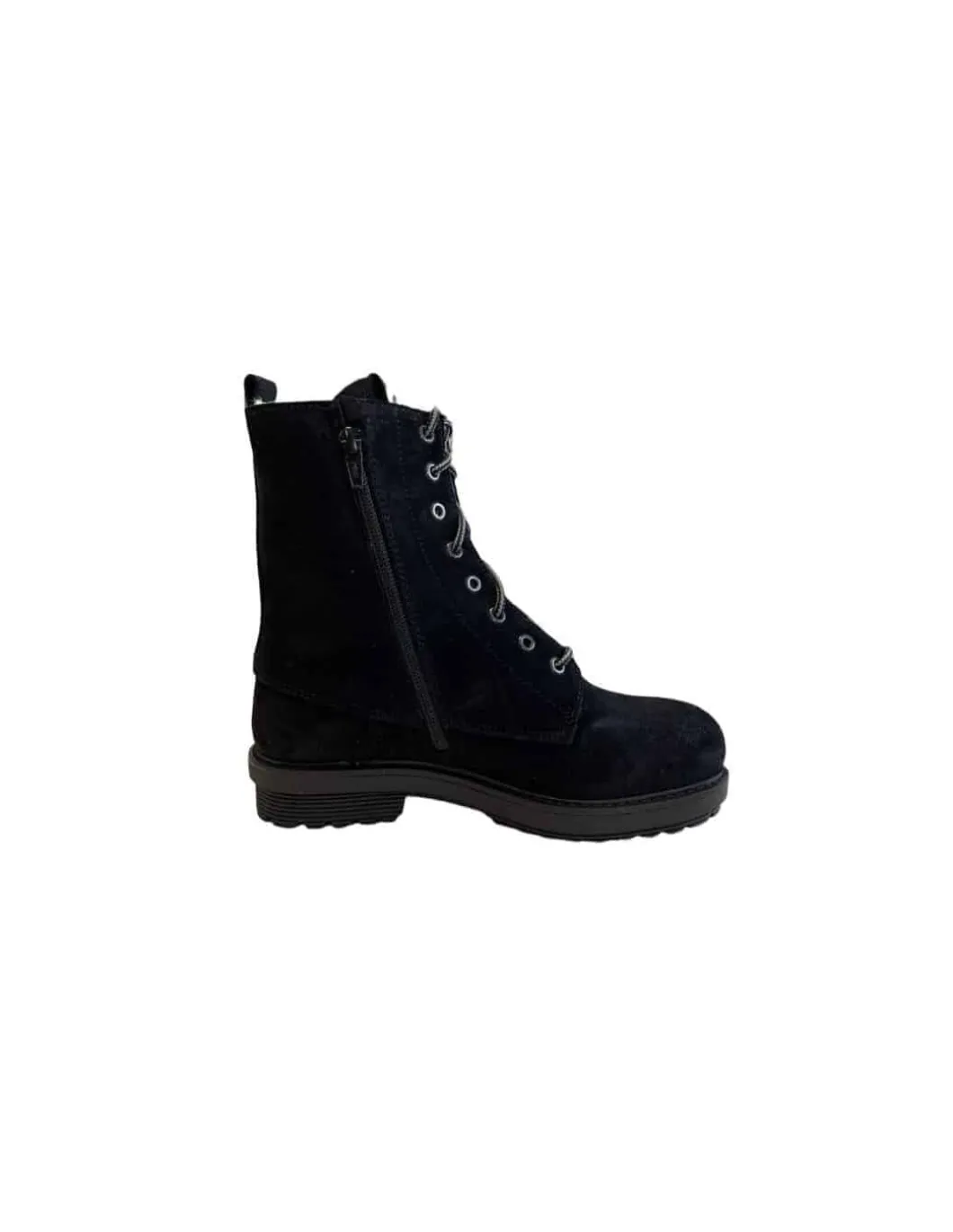 Bottes Hiver Canadiennes Femme Anfibio Bree Cuir Doublées 100% Laine Naturelle