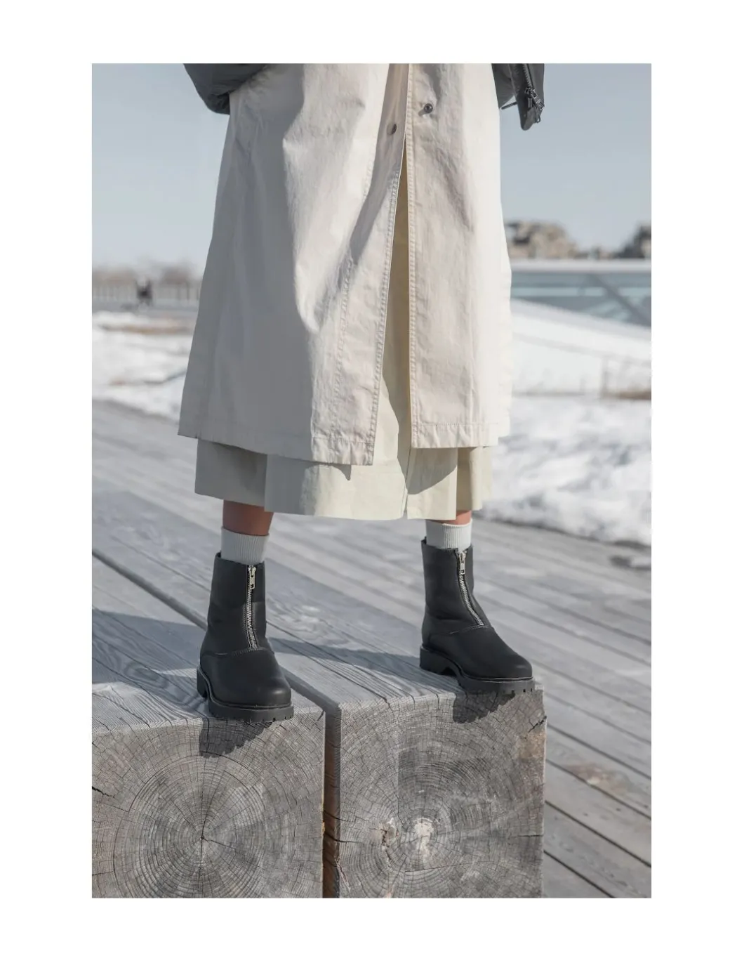 Bottines Canadiennes En Cuir Pour Femme Anfibio