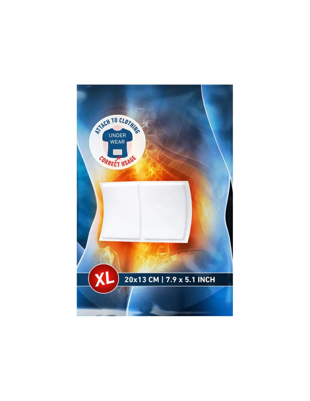 Chauffes-Dos Appaisant 100% Naturel Durée 18h