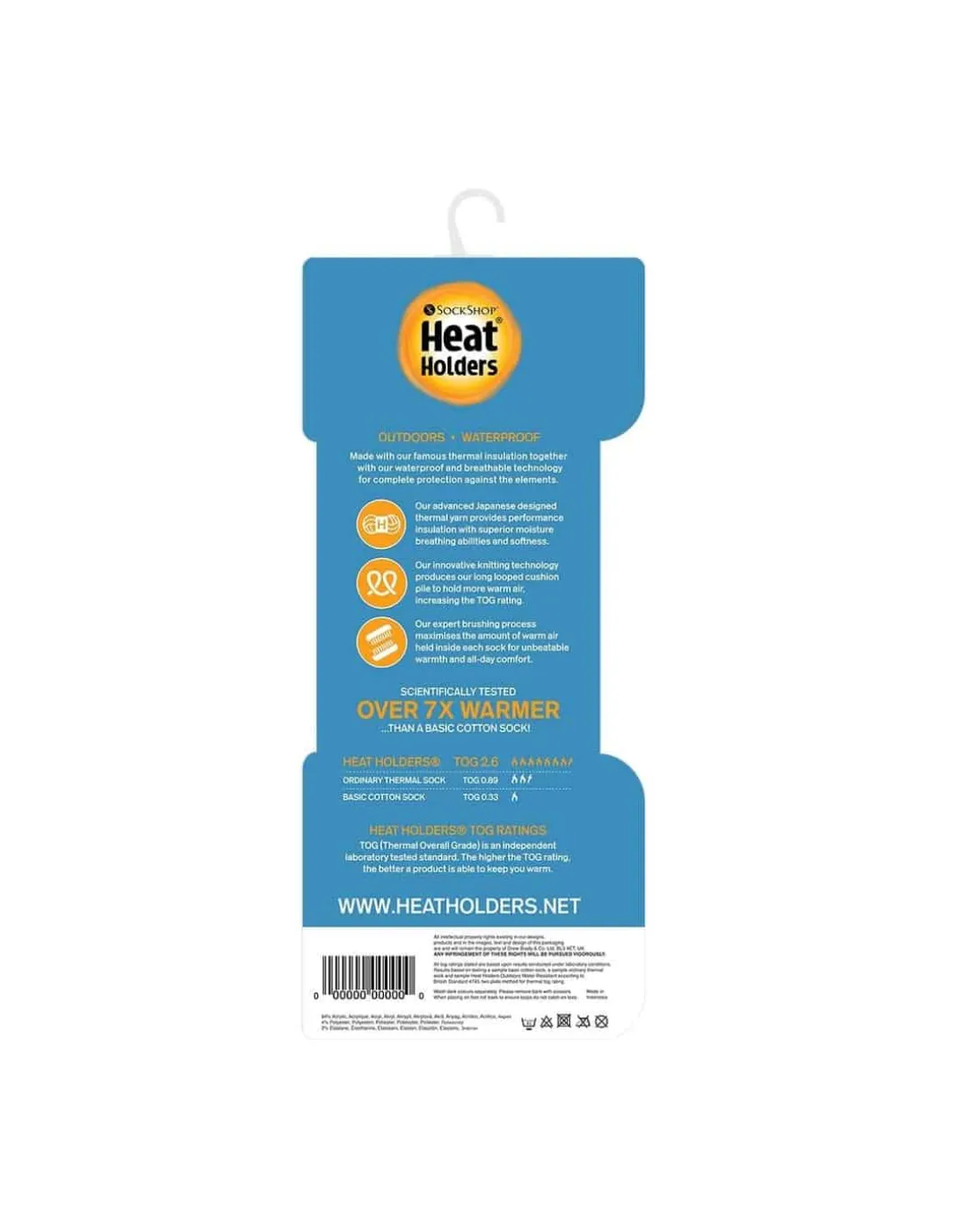 Chaussettes Froid Extrême Imperméables -50°C Heat Holders