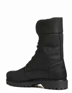 Chaussures Canadiennes Hiver Homme Anfibio Cuir Doublées 100% Laine Naturelle