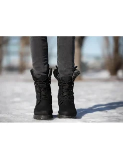 Chaussures Canadiennes Hiver Homme Anfibio Cuir Doublées 100% Laine Naturelle