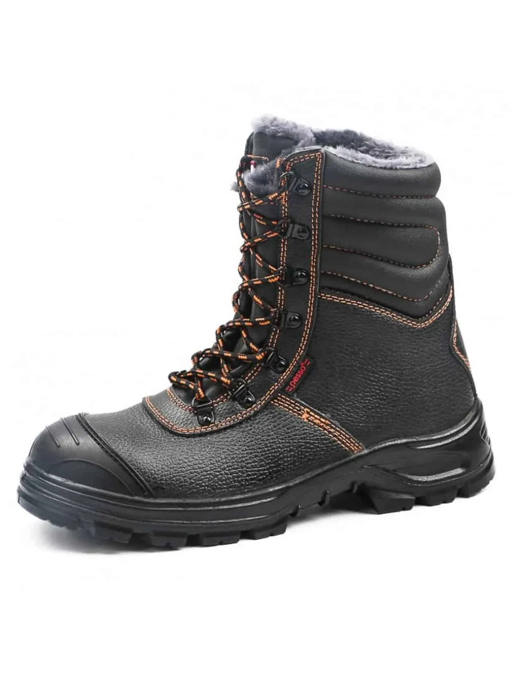 Chaussures De Sécurité Hiver En Cuir Pesso Nordic BS659 Homme