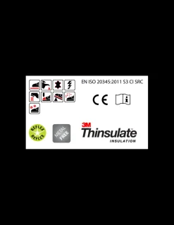 Chaussures De Sécurité S3 Isolation 3M Thinsulate