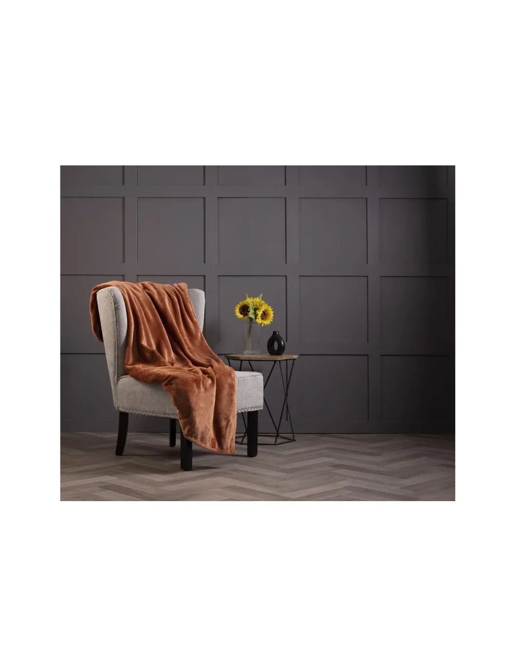 Couverture En Fourrure Polaire De Luxe Très Grand Format Heat Holders