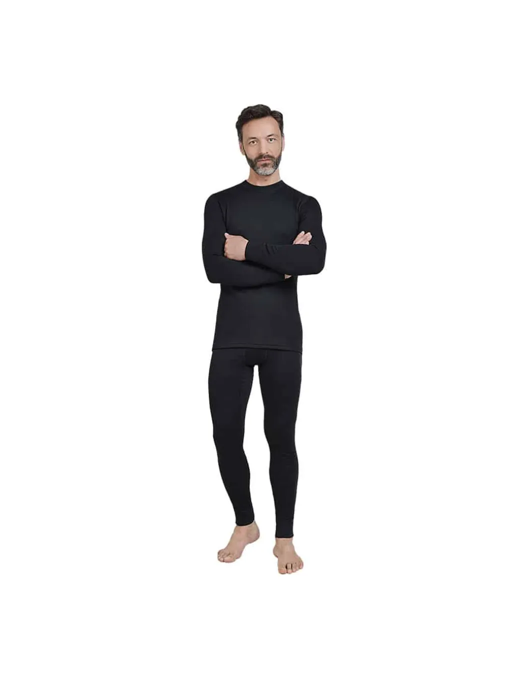 Ensemble Norveg Maillot Et Caleçon Thermique Homme Laine Mérinos -30°C