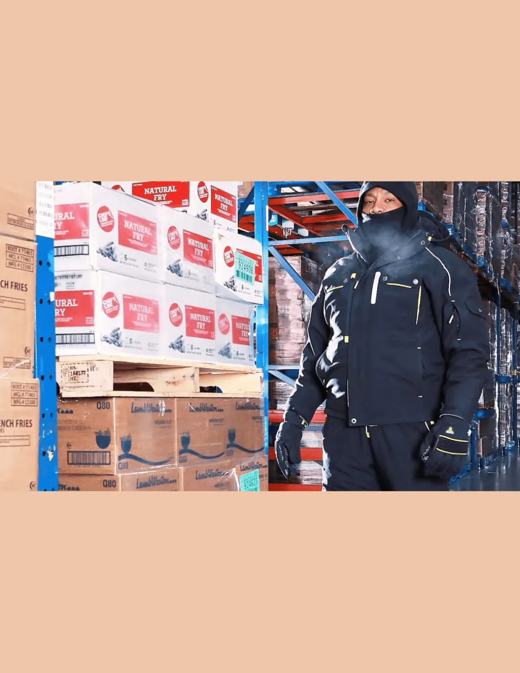 Gant Froid Extrême Ultra Grip Homme 2795 Refrigiwear