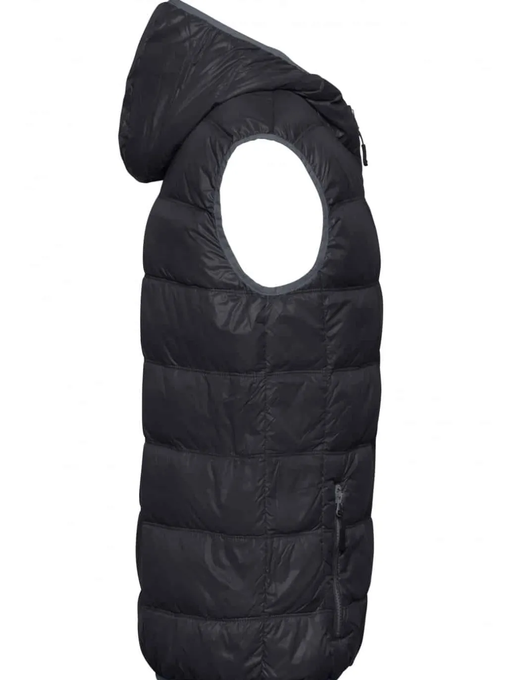 Gilet à Capuche Duvet Déperlant Homme James & Nicholson