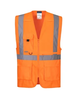 Gilet De Signalisation Zippé Poche Tablette EN20471 C357 Portwest