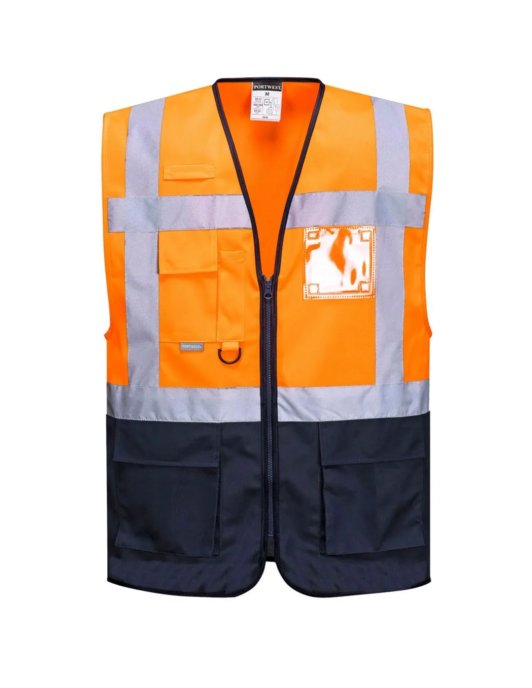 Gilet De Signalisation Zippé Multi-poches EN20471 C476 Portwest
