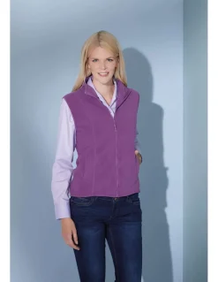 Gilet Girly Polaire Sans Manche Femme James & Nicholson