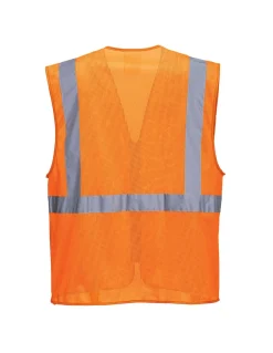 Gilet Haute Visibilité Zippé Et Ventilé EN ISO 20471 Classe 2 C376 Portwest