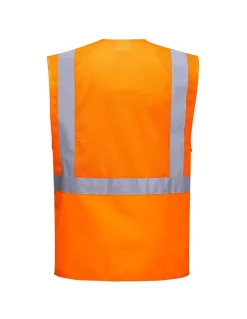 Gilet Hi Vis Zippé Multi-poches EN20471 C496 Portwest