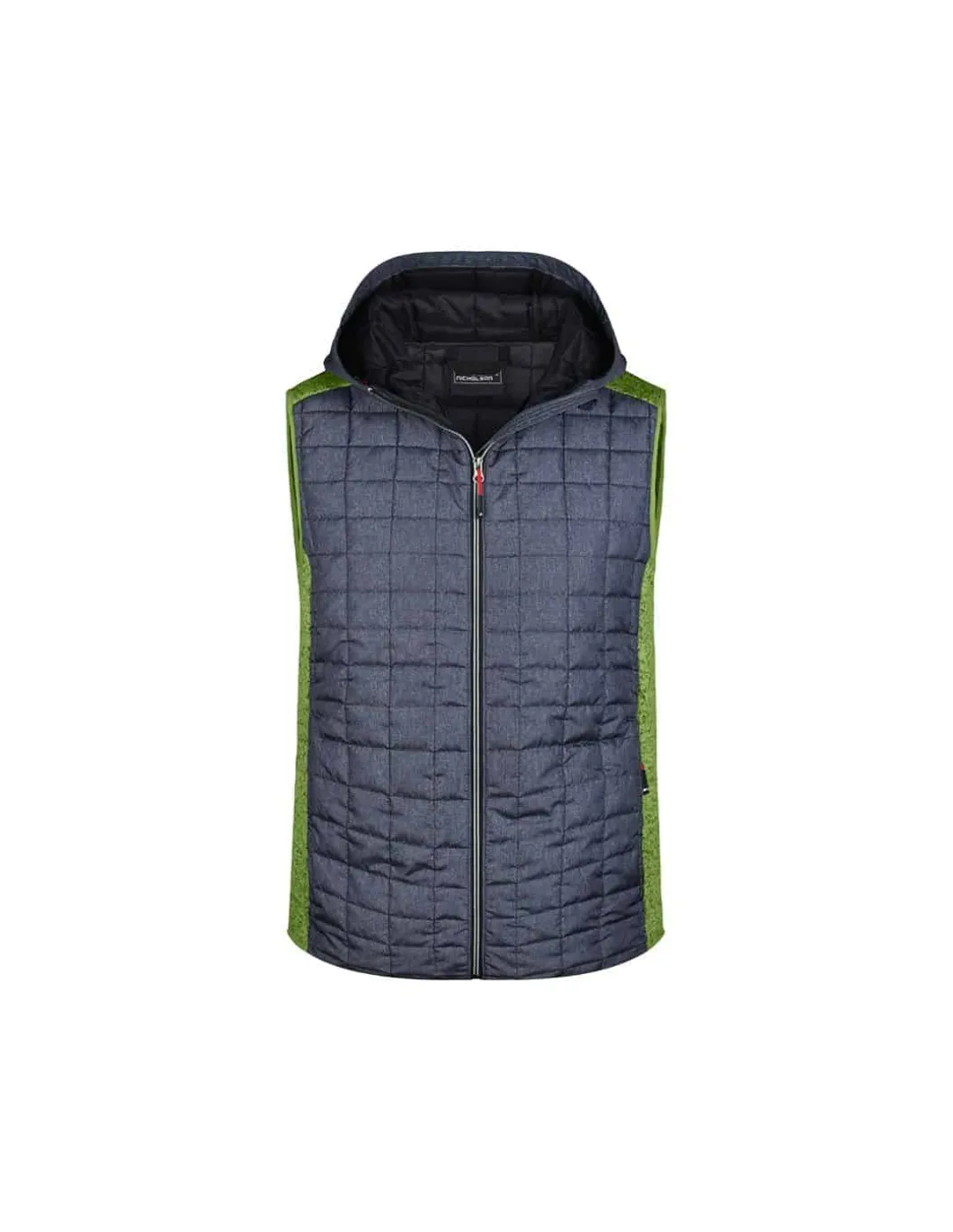 Gilet polaire Hybride à Capuche Homme James & Nicholson