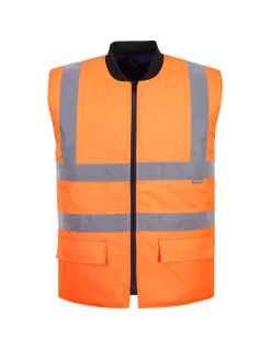 Gilet Sans Manche Doublé Réversible EN20471 S469 Portwest