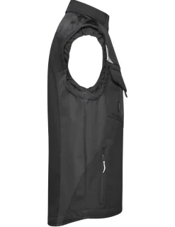 Gilet Softshell Renforcée Coupe Vent Imperméable Respirant Homme James & Nicholson