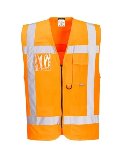 Gilet Zippé Multipoches Norme EN20471 Classe 2 R476 Portwest