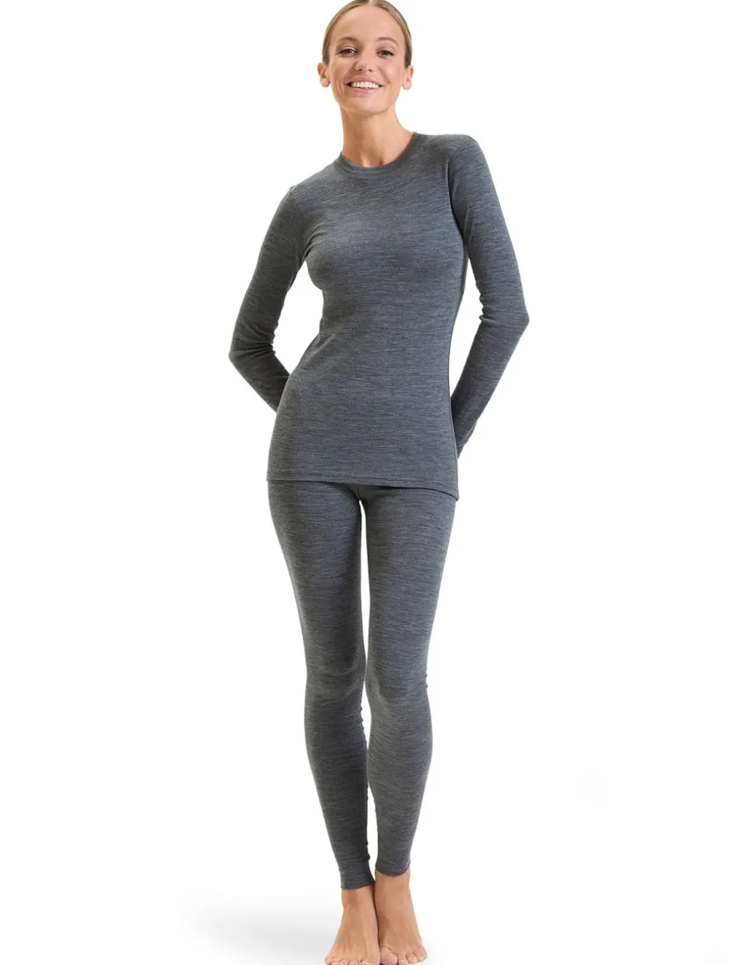 Leggings Thermique En Laine Mérinos Woolmark Femme -35°C