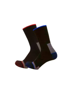 Lot De 4 Paires De Chaussettes Homme En Polyester Et Coton Dont 1 Gratuite