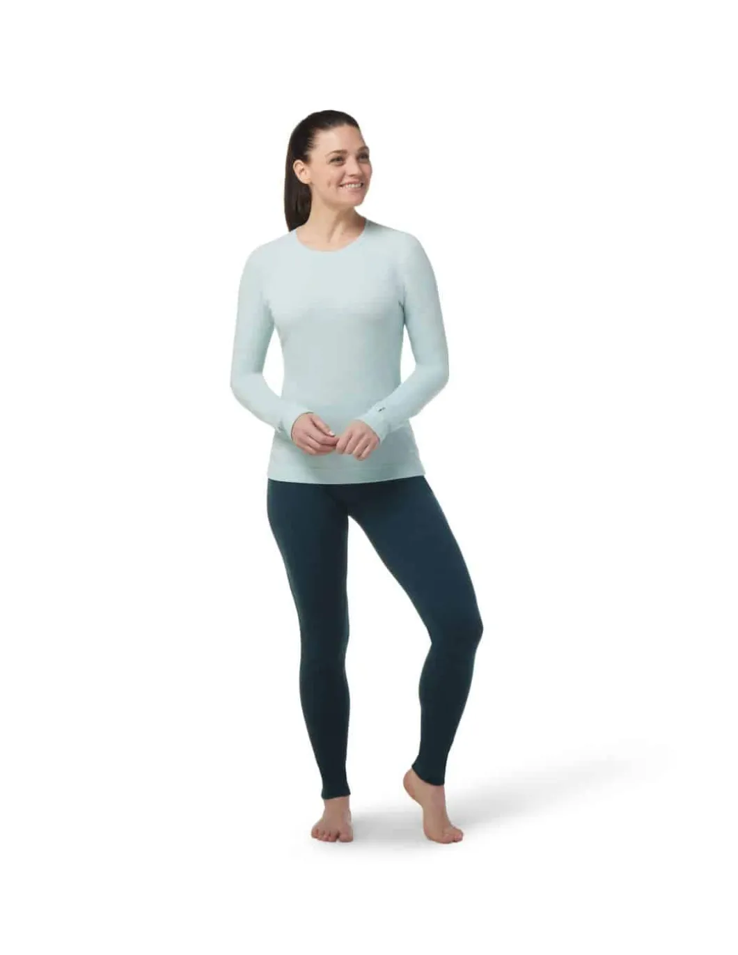 Maillot Thermique Col Rond 100% Mérinos Femme Smartwool