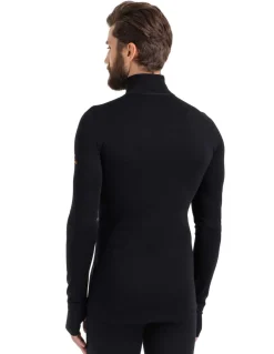 Maillot Thermique Zippé Homme Norveg En Laine Mérinos -30°C