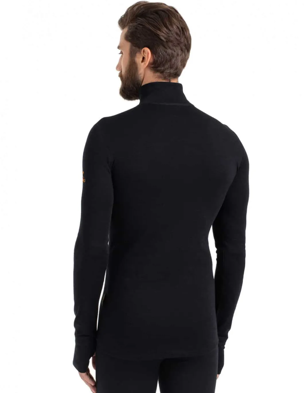 Maillot Thermique Zippé Homme Norveg En Laine Mérinos -30°C