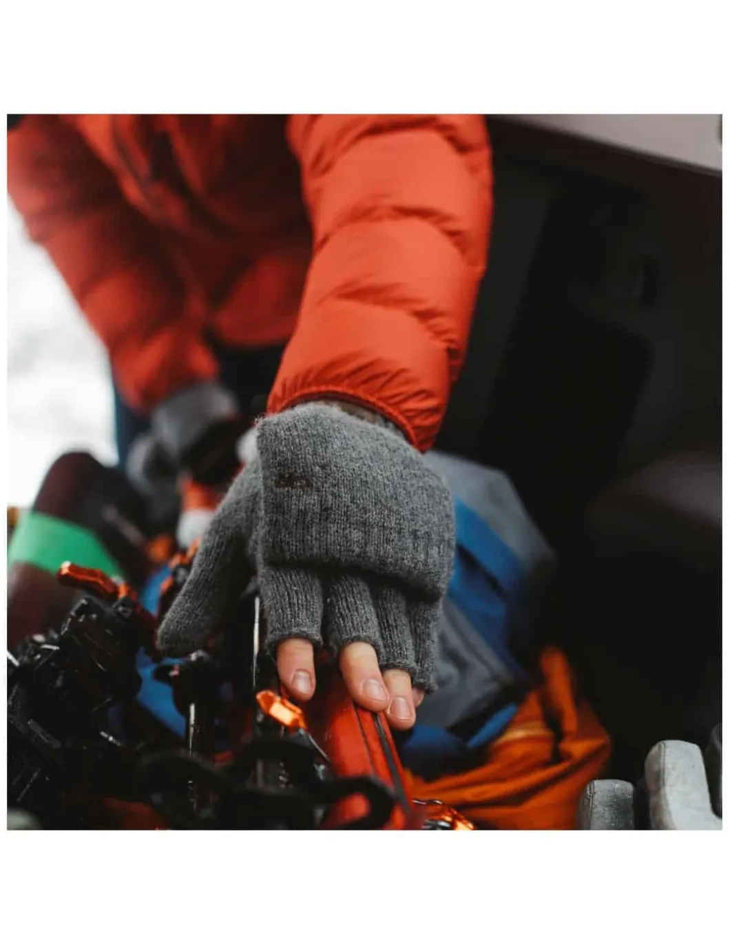 Mitaine Convertible Laine Doublée Sherpa Homme Outdoor Research Lost