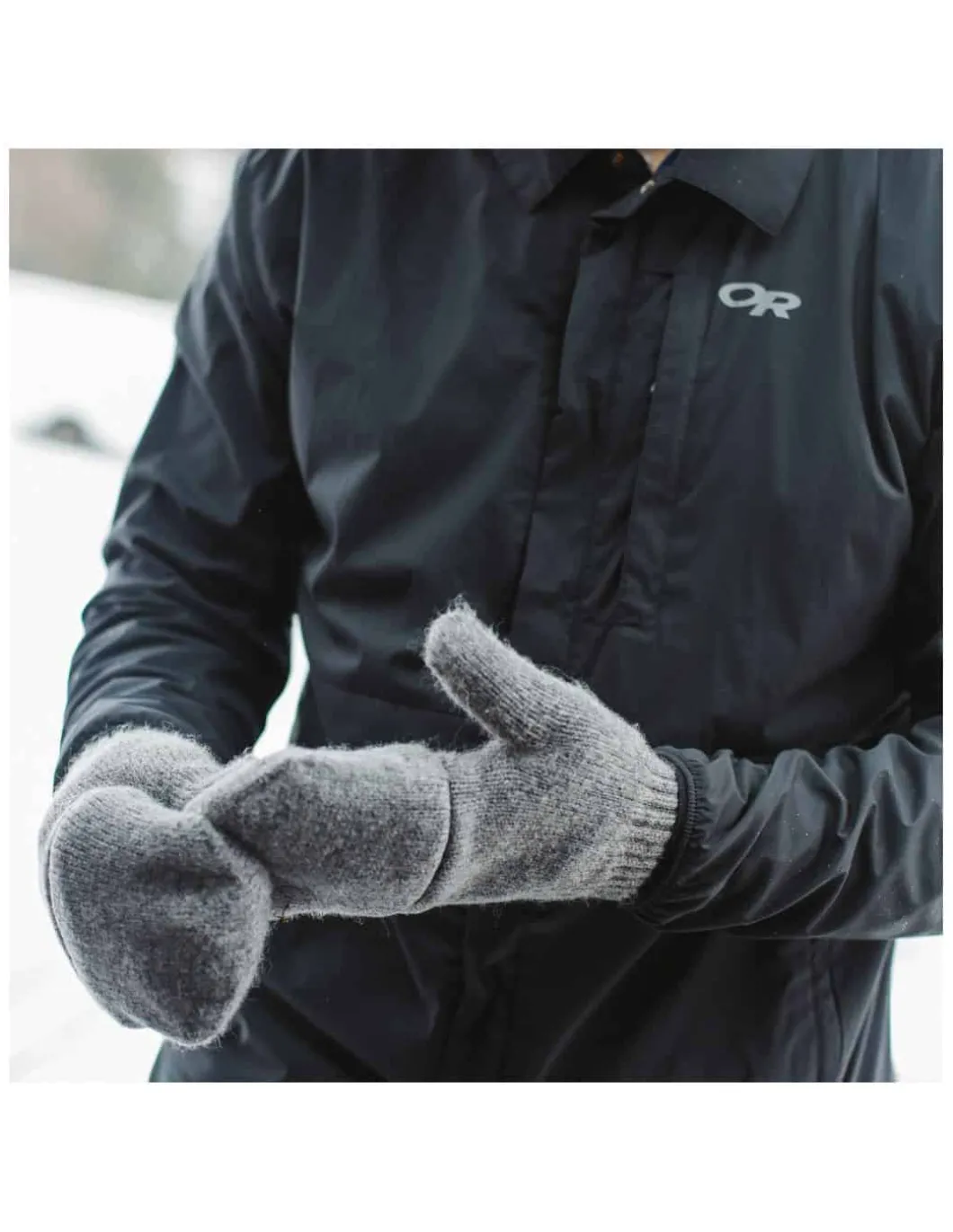 Mitaine Convertible Laine Doublée Sherpa Homme Outdoor Research Lost