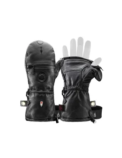 Moufle Chauffantes Convertible Unisexe Isolation PRIMALOFT Avec Chaufferettes