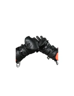 Moufle Unisexe Chauffantes Convertible Isolation PRIMALOFT Avec Chaufferettes