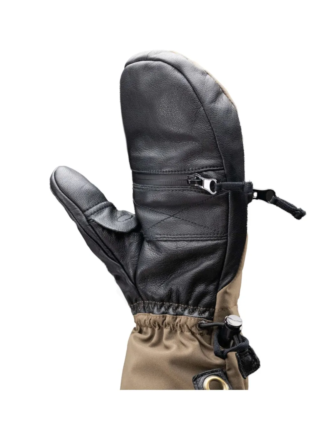 Moufle Unisexe Chauffantes Convertible Avec Sous Gant Tactile Intégré Et Chaufferettes