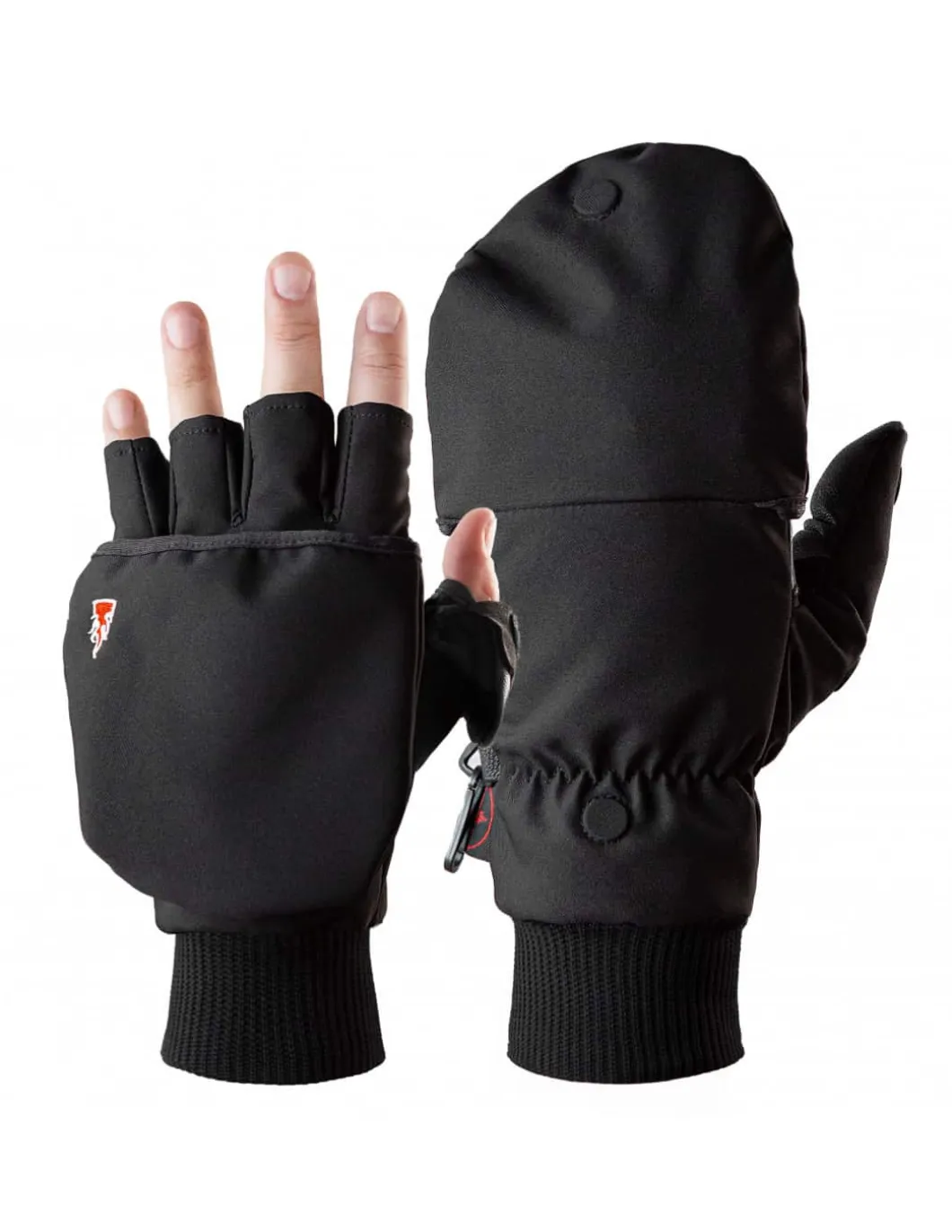 Moufles Unisexe Chauffantes Convertibles En Mitaines