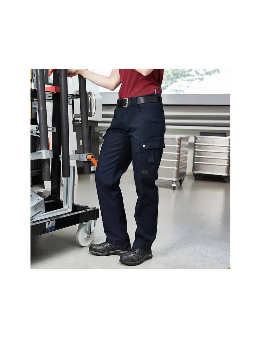 Pantalon De Travail Unisexe Multi Poches James & Nicholson