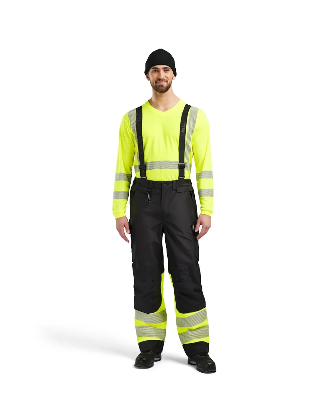 Pantalon Hardshell Haute Visibilité Renforts Cordura 1877 Blaklader