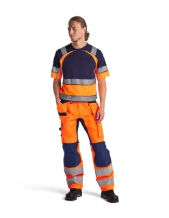 Pantalon Haute Visibilité Extensible 1552 Blaklader