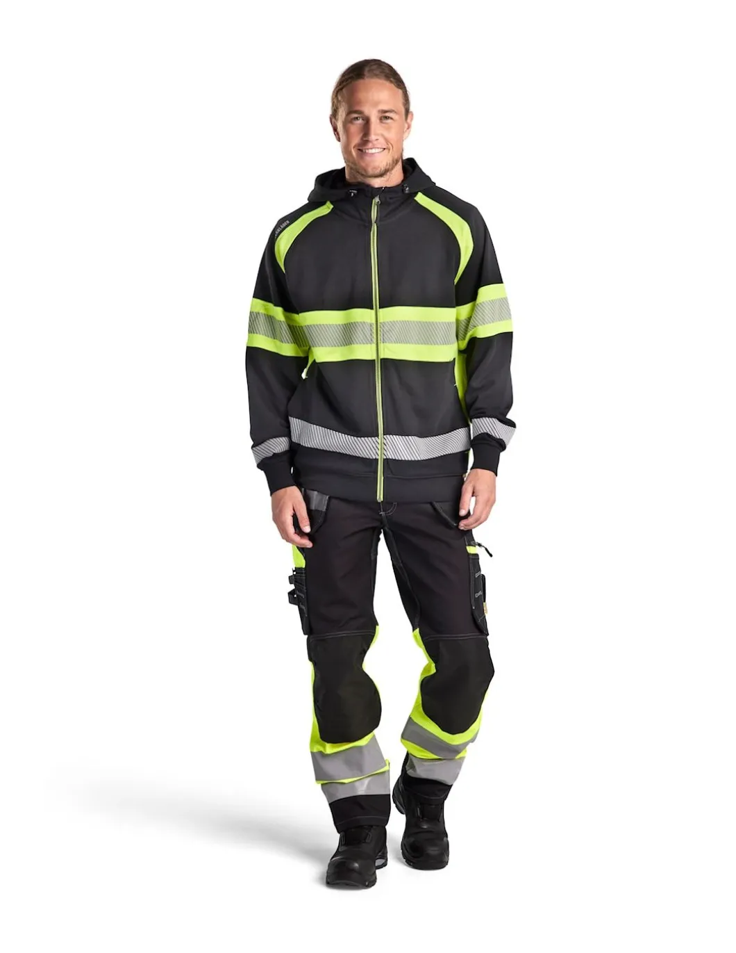 Pantalon Haute Visibilité Strech Et Cordura à Poches Flottantes 1794 Blaklader