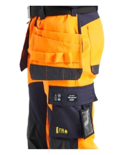 Pantalon Multi Risques Haute Visibilité Flamme Retardant Multi Poches 15891513 Blaklader
