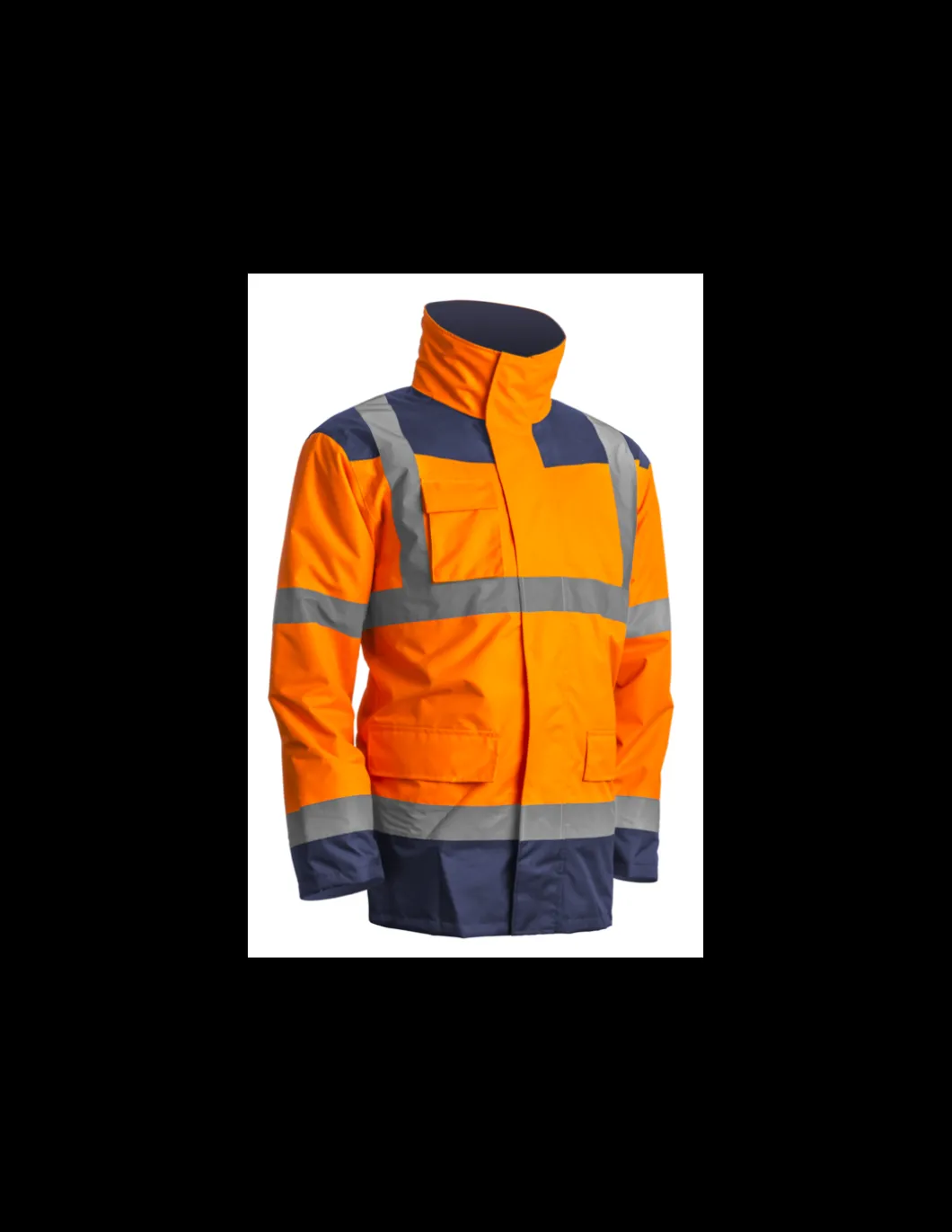 Parka De Travail 4 En 1 Haute Visibilité