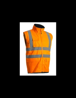 Parka De Travail 4 En 1 Haute Visibilité