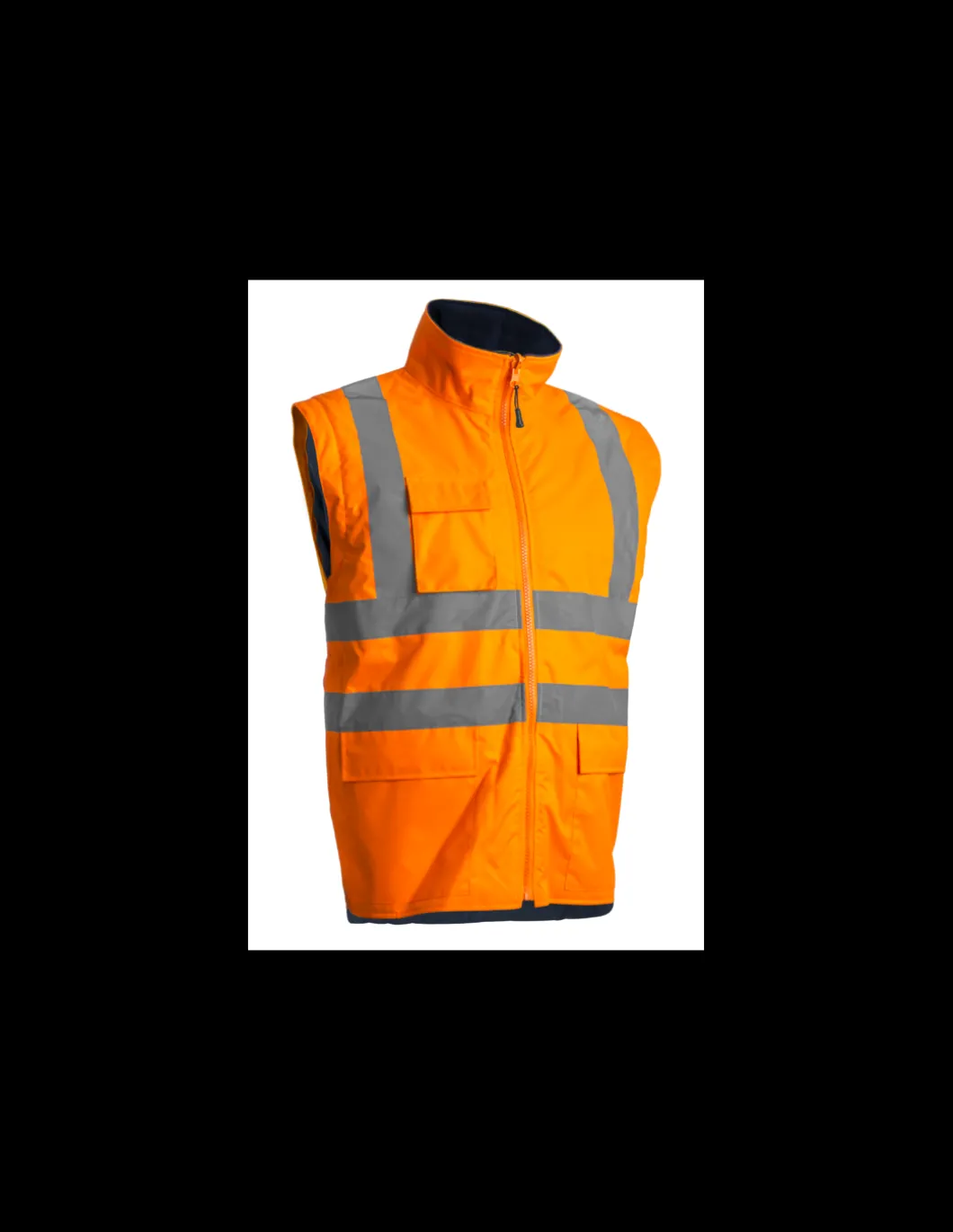 Parka De Travail 4 En 1 Haute Visibilité