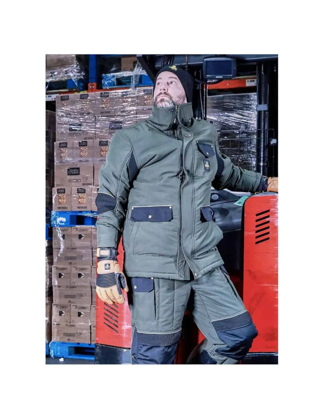 Parka Froid Extrême Gold 8354 Homme Refrigiwear