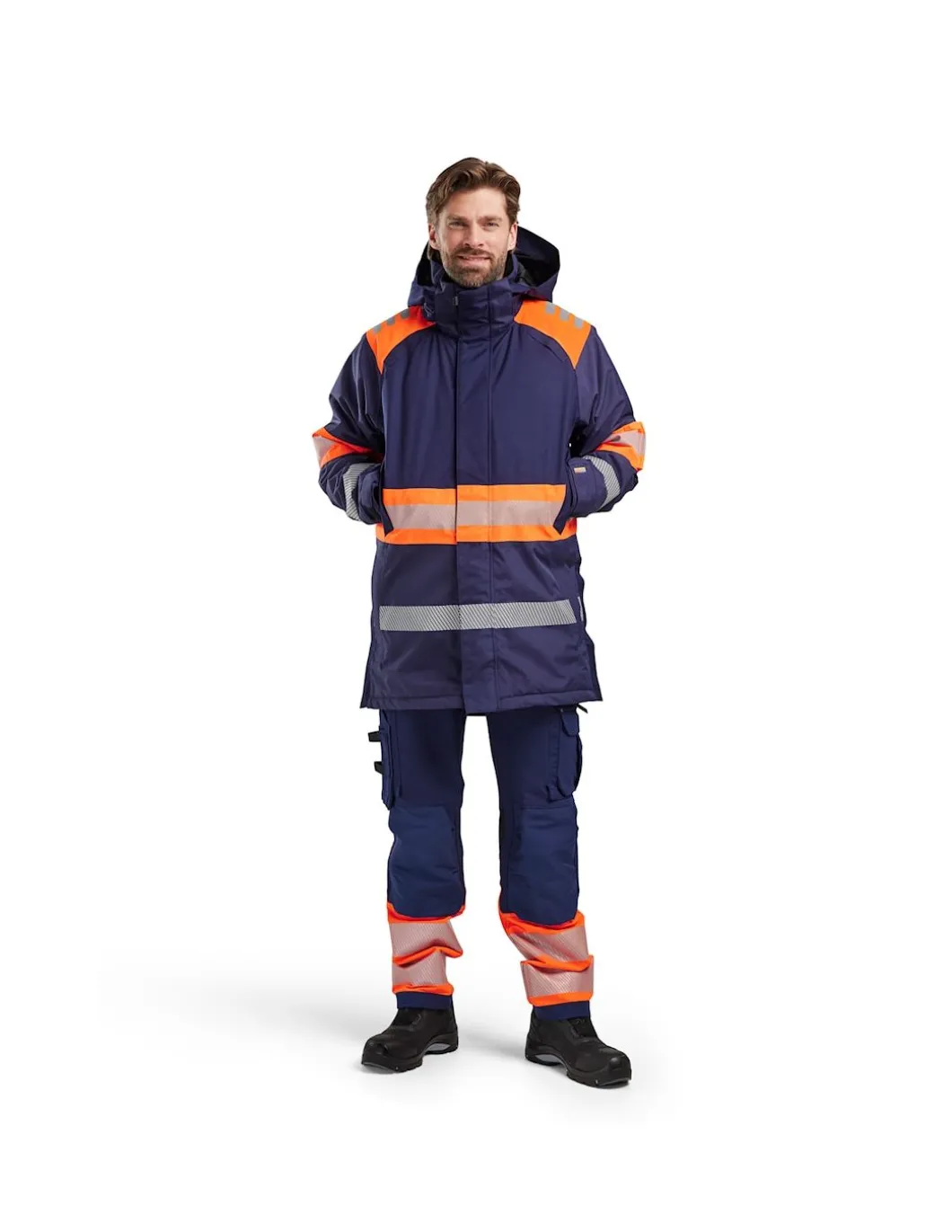 Parka Hiver Blaklader 4485 Haute Visibilité Haute Imperméabilité 15.000 Mm