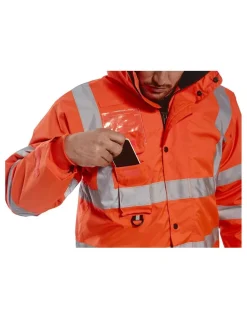 Parka Hiver De Signalisation EN20471 Classe 3 EN 343 Classe 4 RT27 PORTWEST