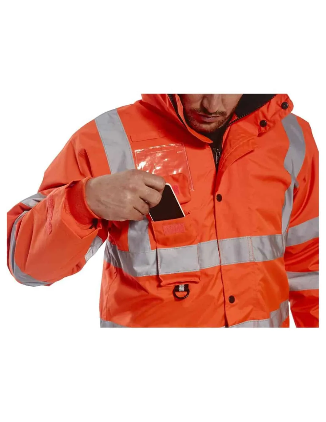 Parka Hiver De Signalisation EN20471 Classe 3 EN 343 Classe 4 RT27 PORTWEST