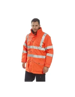 Parka Hiver De Signalisation EN20471 Classe 3 EN 343 Classe 4 RT27 PORTWEST