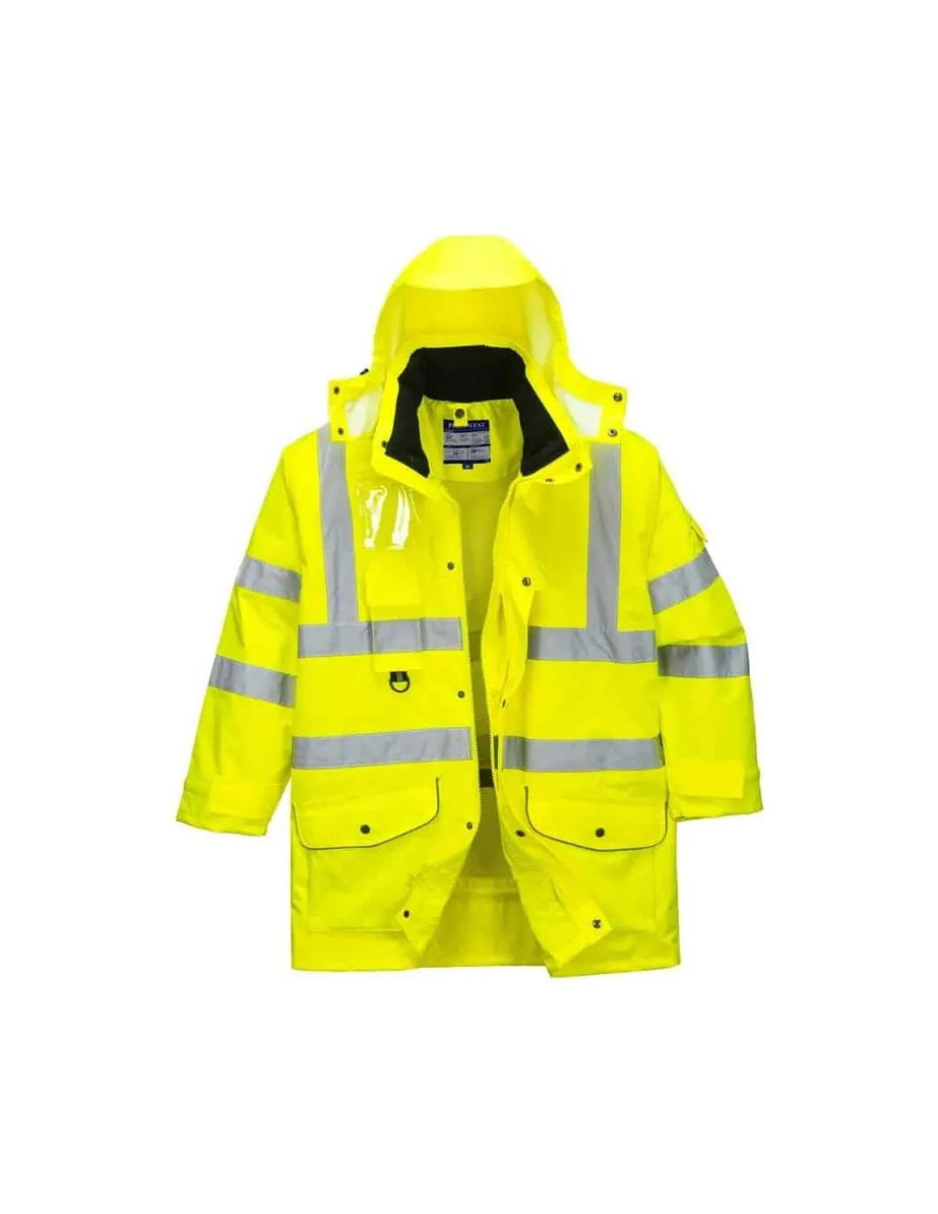 Parka Hiver Doublé Haute Visibilité 7 En 1 Portwest